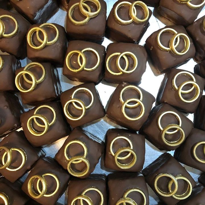 Pão de mel personalizado: casamento
