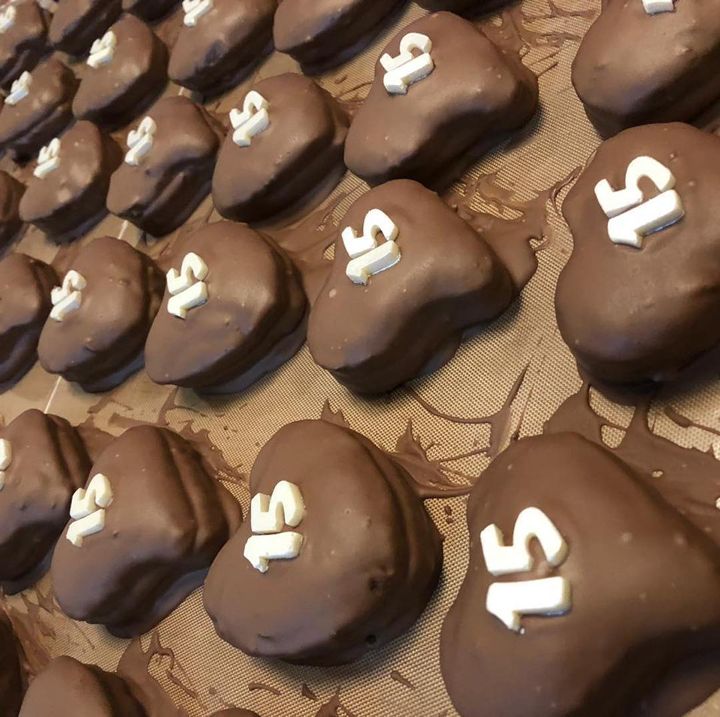 Pão de mel personalizado: 15 anos